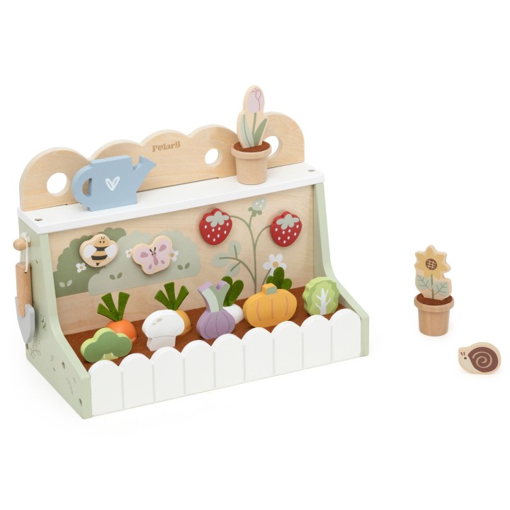 Wooden garden for the little gardener Viga PolarB - 22-piece set