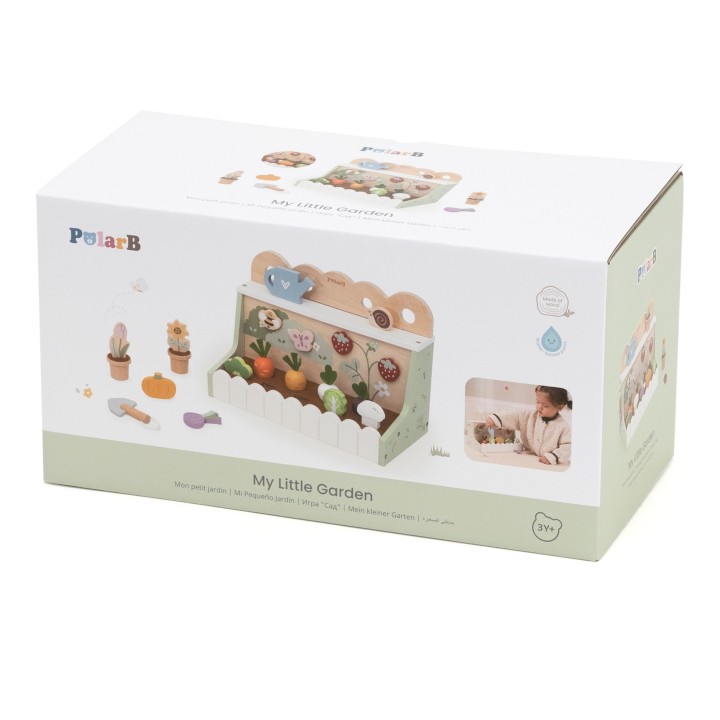 Wooden garden for the little gardener Viga PolarB - 22-piece set