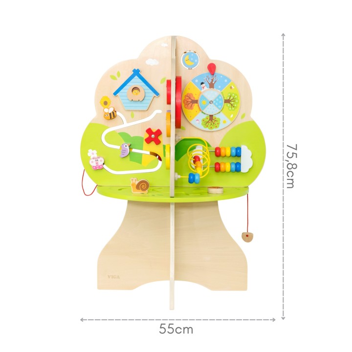 VIGA Wooden Activity Tree Educational Center 18m+