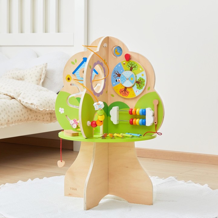 VIGA Wooden Activity Tree Educational Center 18m+