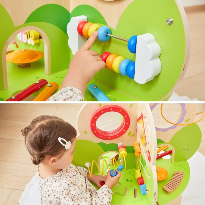 VIGA Wooden Activity Tree Educational Center 18m+