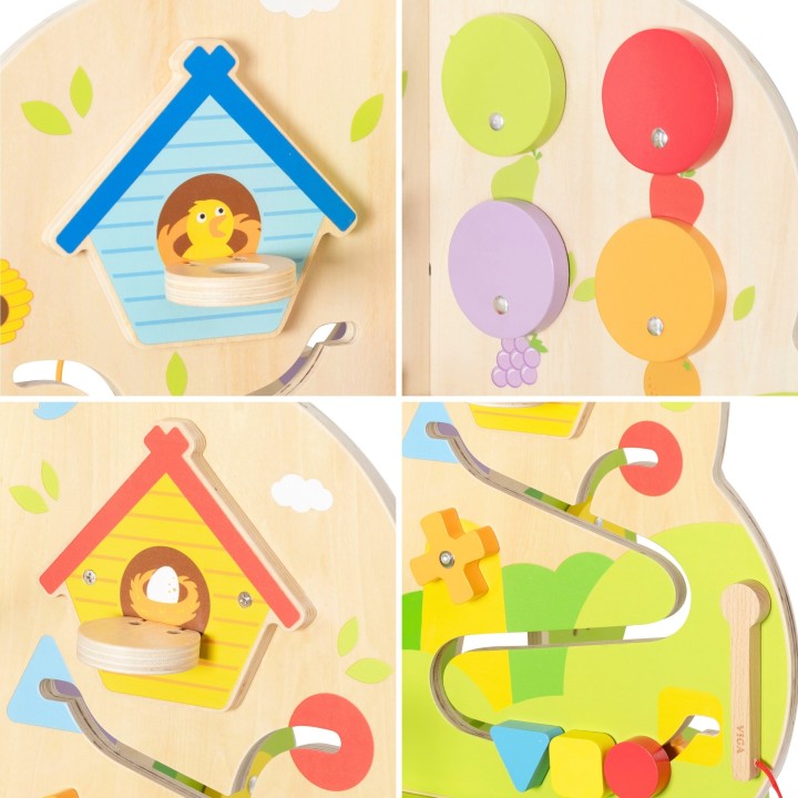 VIGA Wooden Activity Tree Educational Center 18m+