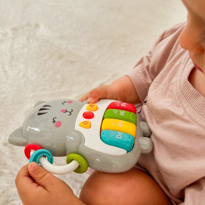 WOOPIE Interactive Piano Kitten Musical Organ 18m+