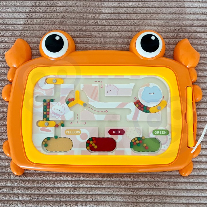 Tablica magnetyczna montessori krab – edukacyjna zabawka dla dzieci