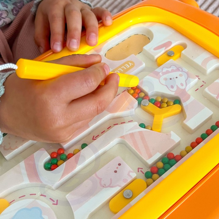 Tablica magnetyczna montessori krab – edukacyjna zabawka dla dzieci