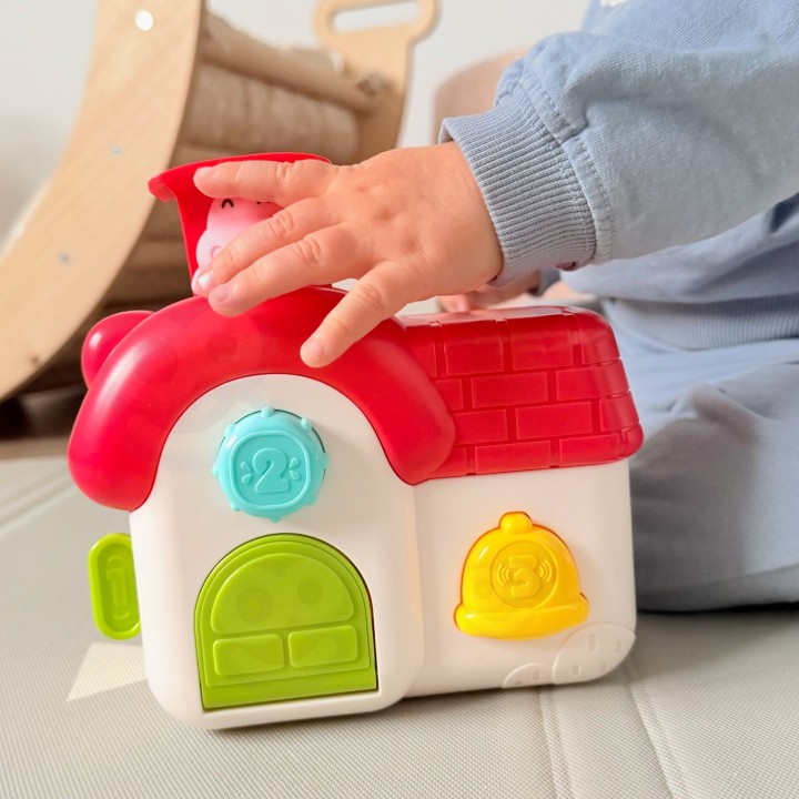 WOOPIE Interactive Pop-Up Animal House Toy 18m+