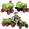 FALK Claas Tanker Trailer for Children 3-7 Years Old for Tractor