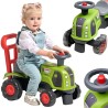 FALK Ride-on Tractor Pusher Baby Claas Arion 470 with Horn
