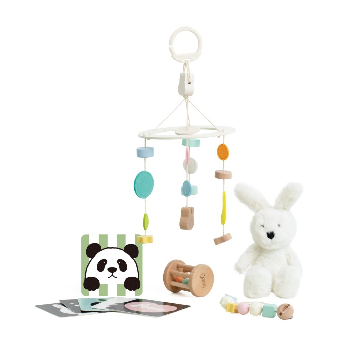 Pastel Set for Babies CLASSIC WORLD - First Toys 0-6m