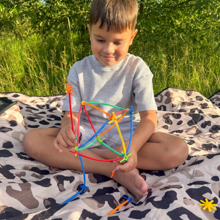WOOPIE Building Blocks Colorful Straws 1200 pcs - Fun!