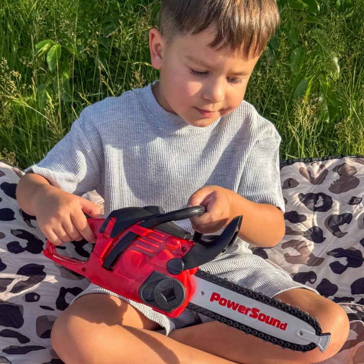 WOOPIE Children's Chainsaw - Rubber Chain