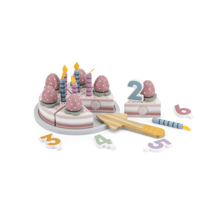 Wooden Cake Birthday Cake VIGA PolarB – Educational Toy