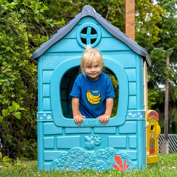 FEBER Casual Children's Garden House with Mailbox