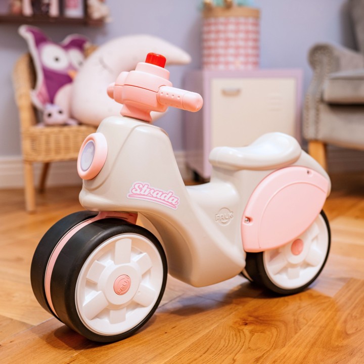 FALK Jeździk Scooter Strada Retro dla Dziewczynki od 1 Roku