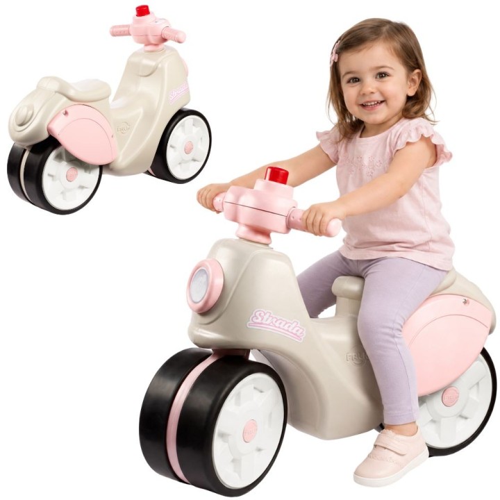 FALK Scooter Strada Retro Ride-on for Girls from 1 Year