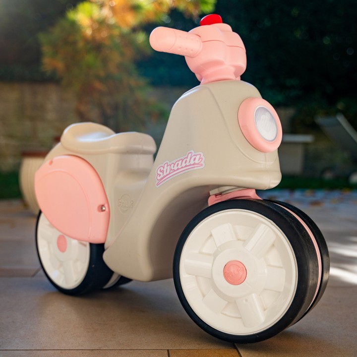 FALK Scooter Strada Retro Ride-on for Girls from 1 Year
