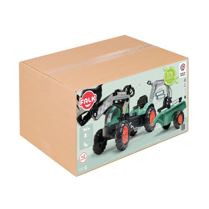 FALK Farm Lander Koparko-Ładowarka Traktor 2-5 lat - Zabawka