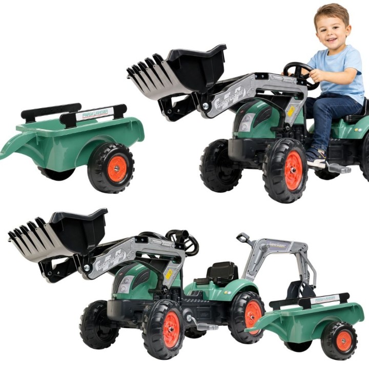FALK Farm Lander Koparko-Ładowarka Traktor 2-5 lat - Zabawka