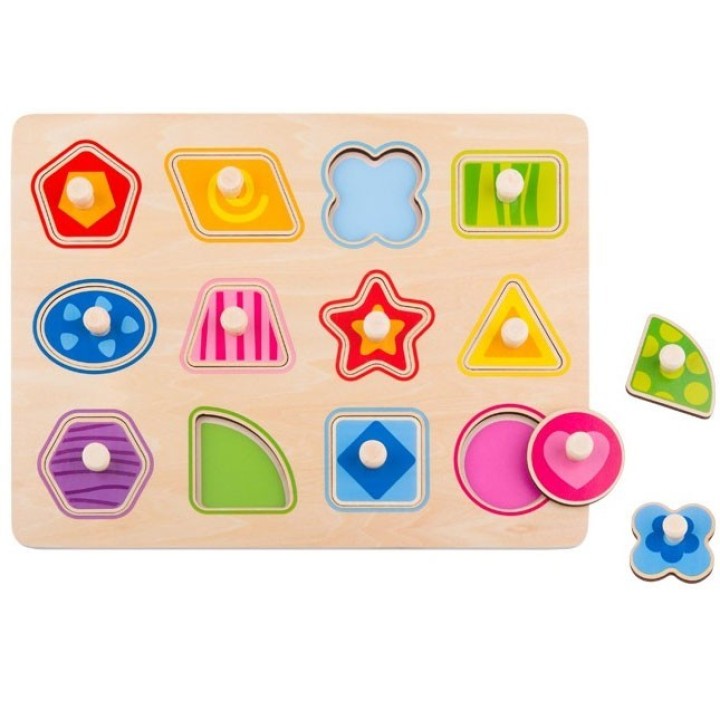 Shape sorter puzzle 15 pieces TOOKY TOY - Educational toy