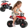 FALK Racing Team Ride-on Motorbike Red Wide Wheels for 2-5 Years
