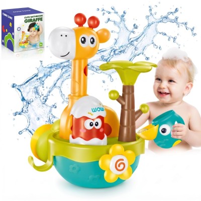 Woopie Water Fun Giraffe Fountain Bath Toy