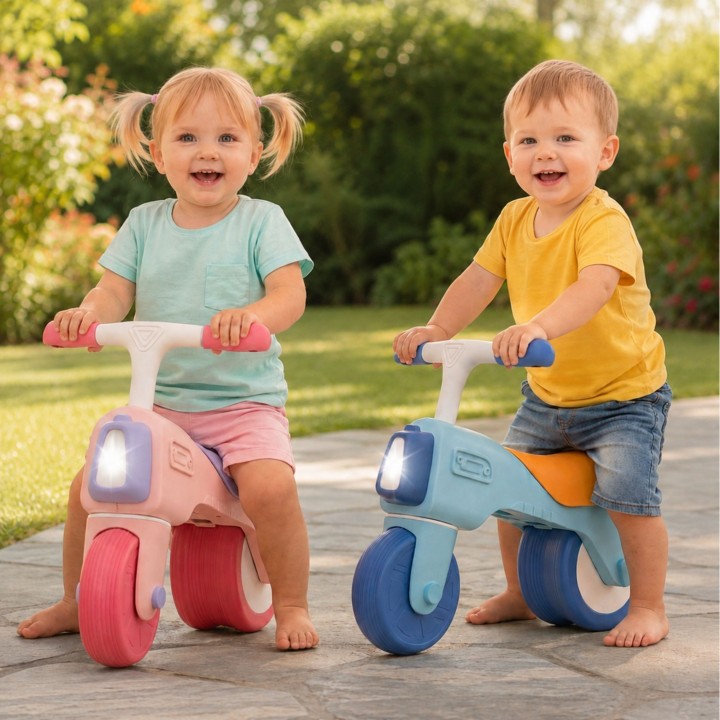 WOOPIE Balance Bike Interactive Ride-On Light and Sound