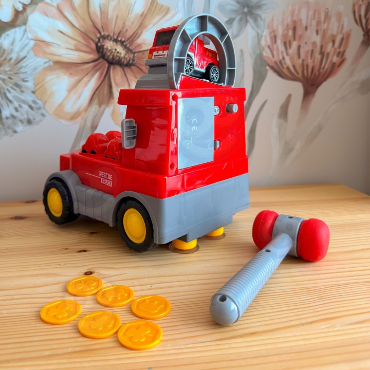 WOOPIE Hammer Fire Department Arcade Game