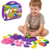 WOOPIE Kinetic Sand Set Dinosaurs 13 pcs