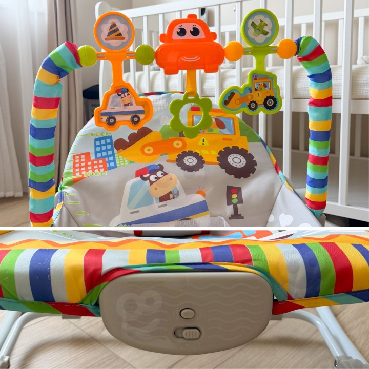 Woopie Baby Vibrating Bouncer - Baby Seat
