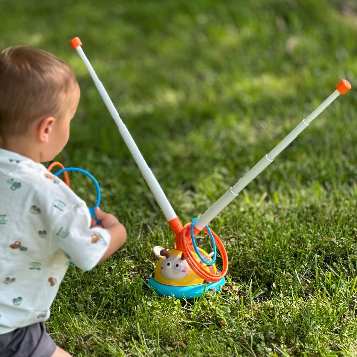 WOOPIE 2-in-1 Automatic Jump Rope Bee Throw