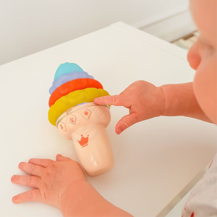 WOOPIE BABY Musical Ice Educational Puzzle - Development and Fun