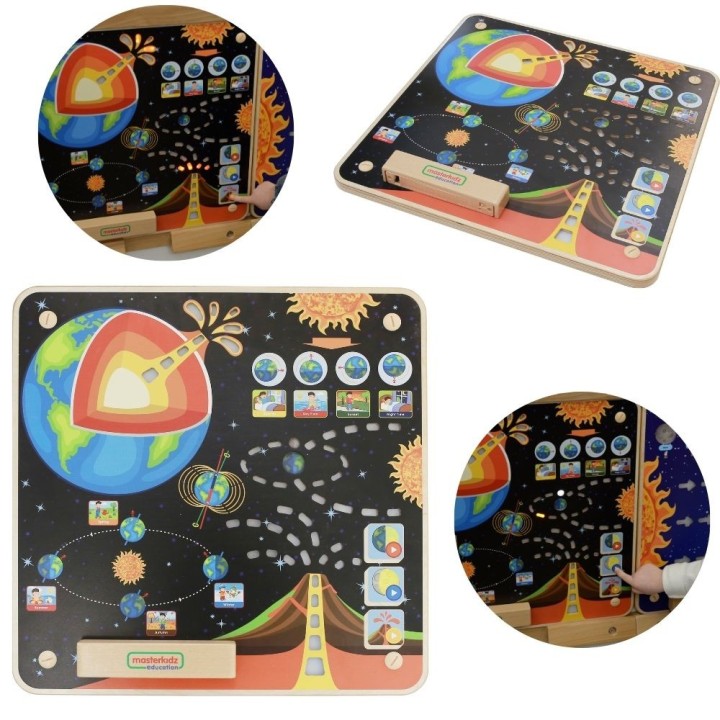 MASTERKIDZ Earth Educational Board - Space Science