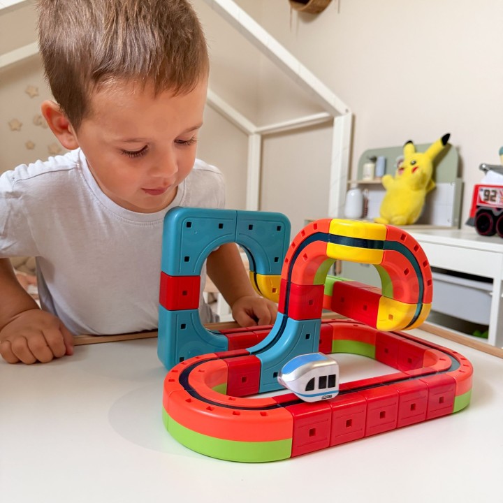 Magnetic Levitating Track 32 pcs WOOPIE - Toy for children