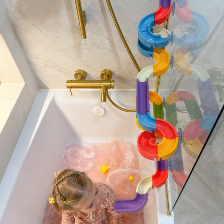 WOOPIE Water Slide Bath Track 48 Pieces - DIY Toy