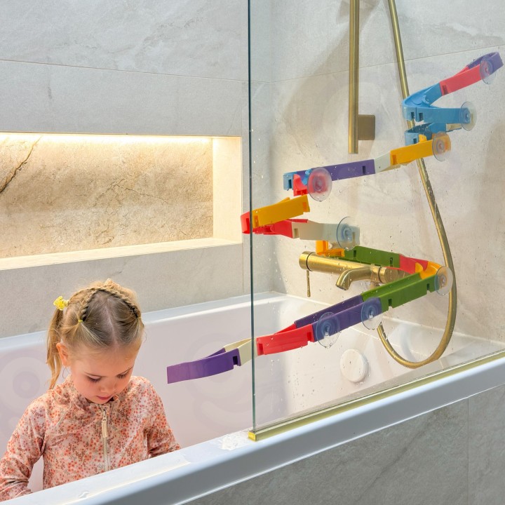 WOOPIE Water Slide Bath Track 48 Pieces - DIY Toy