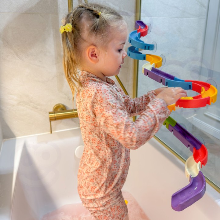 WOOPIE Water Slide Bath Track 48 Pieces - DIY Toy