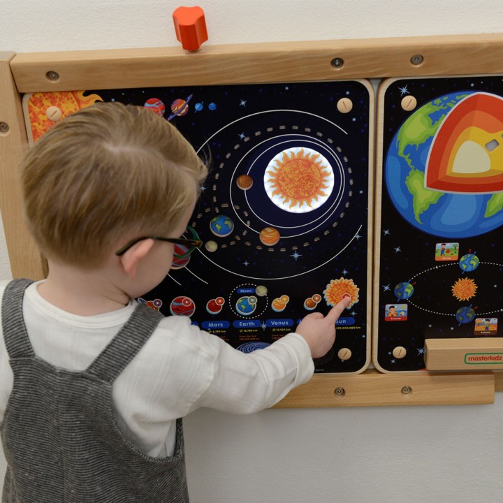 Tablica Układ Słoneczny MASTERKIDZ - Planety i Kosmos