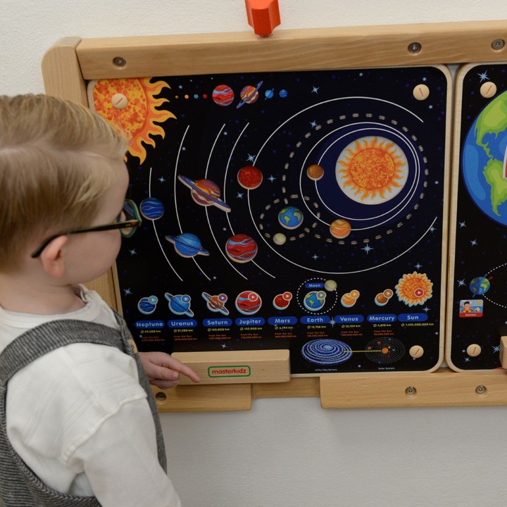 MASTERKIDZ Solar System Board - Planets and Space