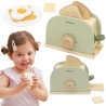 VIGA PolarB Wooden Toaster Set Green + Accessories