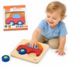 VIGA Baby's First Wooden Puzzle Car
