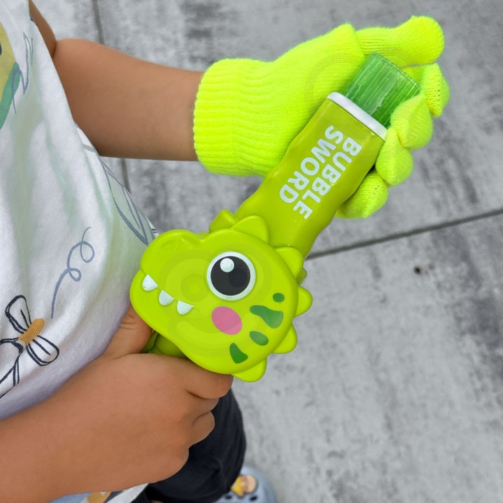 WOOPIE SMOKE Bubble Gun Dinosaur - Fog Machine