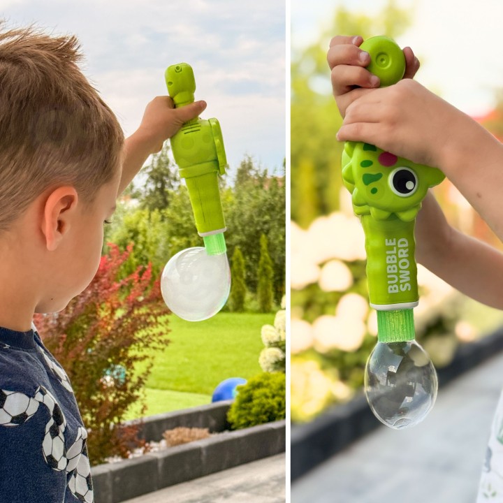 WOOPIE SMOKE Bubble Gun Dinosaur - Fog Machine