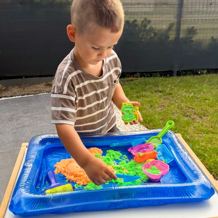 Woopie Sand Spirit Kinetic Sand Set with Pool and Molds