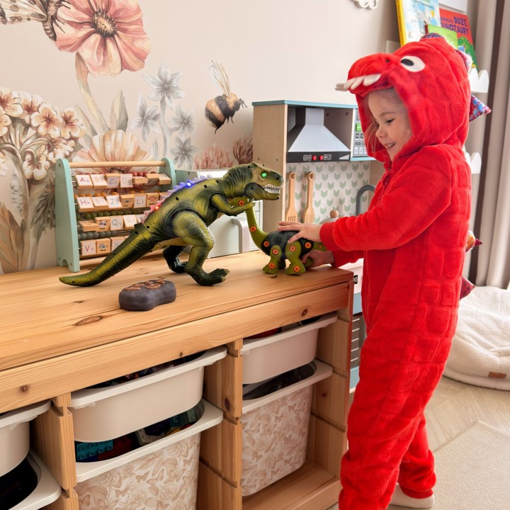 WOOPIE Remote Controlled Dinosaur RC Robot T-Rex - Fun!