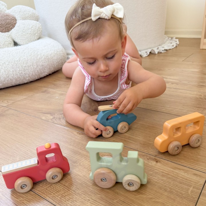 PolarB Wooden Vehicle Set – VIGA Educational Toy