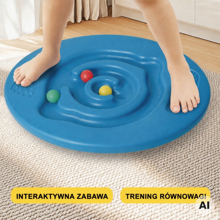 Balance Board with Maze and Balls Sensory Rocker for Children