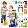 Woopie Kids Cleaning Set Trolley Vacuum Cleaner Accessories XXL 22 pcs