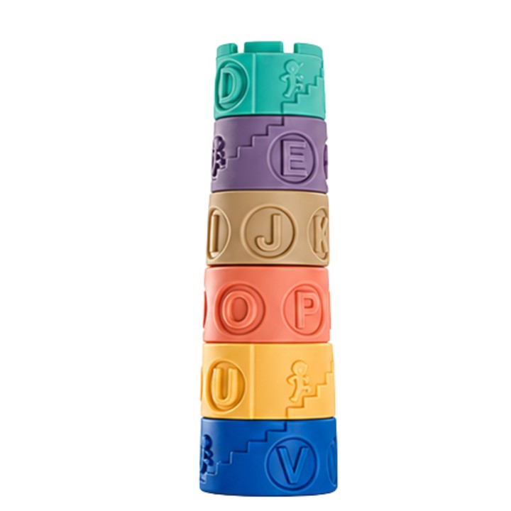 Woopie Soft Sensory Blocks - Set of 27 Pieces