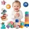 WOOPIE BABY Set of 27 Soft Sensory Blocks