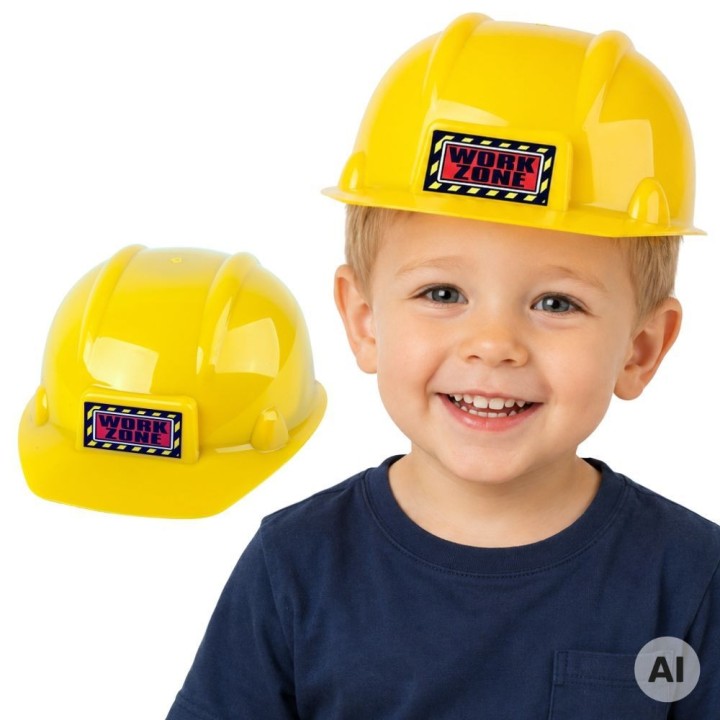 CLASSIC WORLD EDU Construction Safety Helmet - Universal Model